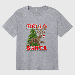 Мужская футболка оверсайз Новый год обязательно будет