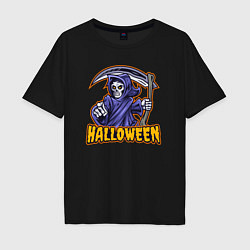 Мужская футболка оверсайз Halloween dead