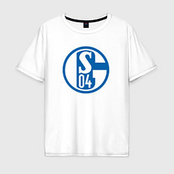 Мужская футболка оверсайз Schalke 04 fc club