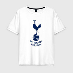 Футболка оверсайз мужская Tottenham Hotspur fc sport, цвет: белый