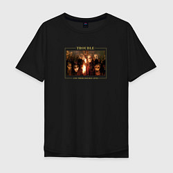 Мужская футболка оверсайз Cradle of Filth: trouble