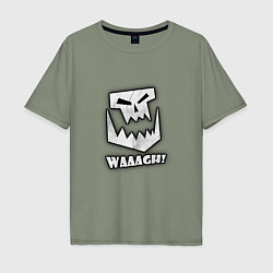 Мужская футболка оверсайз Waaagh