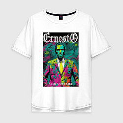 Мужская футболка оверсайз Эрнесто Че Гевара в современном искусстве