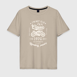 Мужская футболка оверсайз Классика 1970
