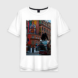 Мужская футболка оверсайз MoMo - Лондон