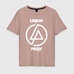 Мужская футболка оверсайз Linkin Park logo