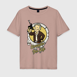 Мужская футболка оверсайз Fallout - smuggler boy