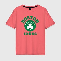 Мужская футболка оверсайз Boston Celtics 1986