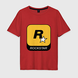Мужская футболка оверсайз Rockstar