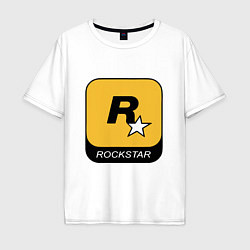 Мужская футболка оверсайз Rockstar