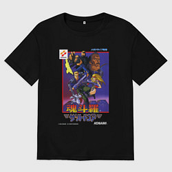 Футболка оверсайз мужская Хард корпс обложка, цвет: черный