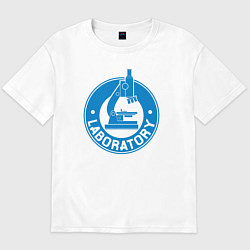 Мужская футболка оверсайз Laboratory