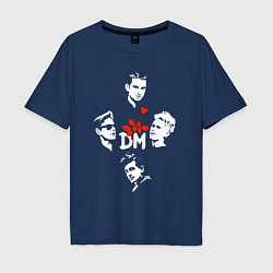 Мужская футболка оверсайз Depeche Mode - A band with Alan