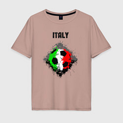 Мужская футболка оверсайз Команда Италии