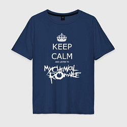 Мужская футболка оверсайз My Chemical Romance keep calm