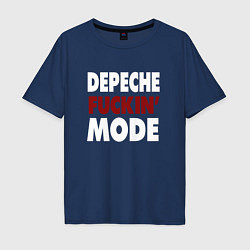 Мужская футболка оверсайз Depeche Funkin Mode