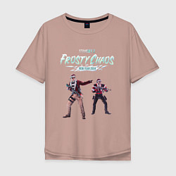 Мужская футболка оверсайз Frosty Chaos - Standoff 2