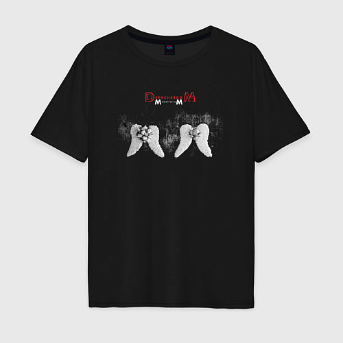 Мужская футболка оверсайз Depeche Mode memento mori / Черный – фото 1