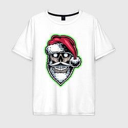 Мужская футболка оверсайз Dead Santa