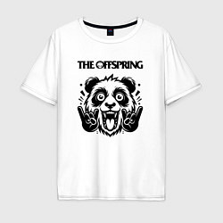 Мужская футболка оверсайз The Offspring - rock panda