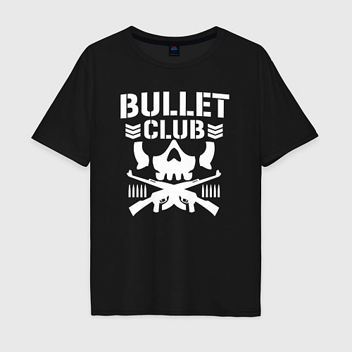 Мужская футболка оверсайз Bullet Club / Черный – фото 1