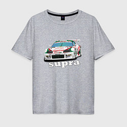 Мужская футболка оверсайз Toyota Supra Castrol 36