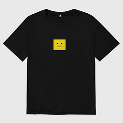 Мужская футболка оверсайз Покер фейс