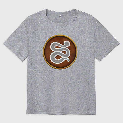 Мужская футболка оверсайз Иллирия Rome: Total War Alexander / Меланж – фото 1