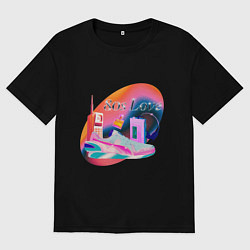 Мужская футболка оверсайз 80s Love