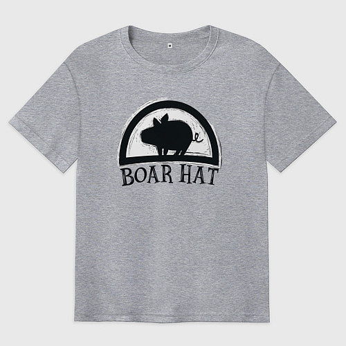 Мужская футболка оверсайз Семь смертных грехов Хоук / Меланж – фото 1