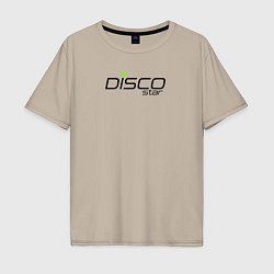 Мужская футболка оверсайз Disco star