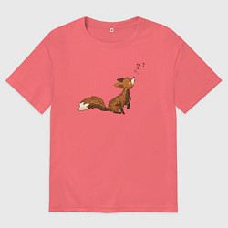 Мужская футболка оверсайз Music fox