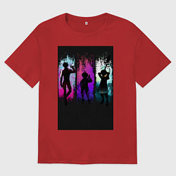 Футболка оверсайз мужская Семь смертных грехов Кинг, цвет: красный