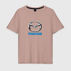 Мужская футболка оверсайз Mazda sport brend