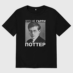 Футболка оверсайз мужская Это не Гарри Поттер, цвет: черный