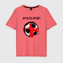 Мужская футболка оверсайз Football England