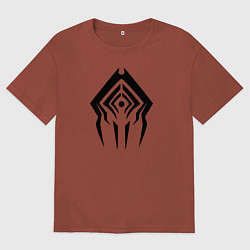 Мужская футболка оверсайз Warframe Stalker