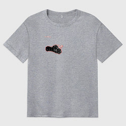 Мужская футболка оверсайз The elder picture of death, Choso