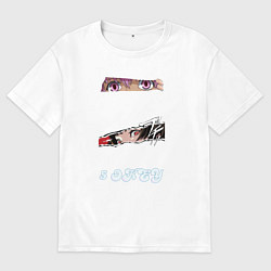 Мужская футболка оверсайз 5 okey глаза