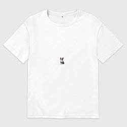 Футболка оверсайз мужская Iggy, цвет: белый