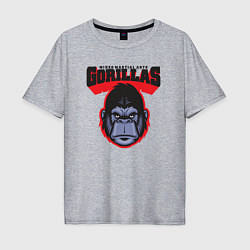 Мужская футболка оверсайз Gorillas MMA