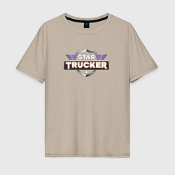 Мужская футболка оверсайз Star Trucker