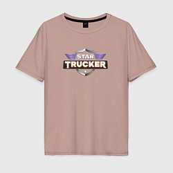 Мужская футболка оверсайз Star Trucker