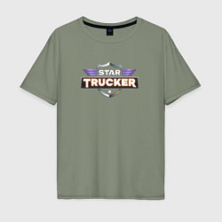 Мужская футболка оверсайз Star Trucker