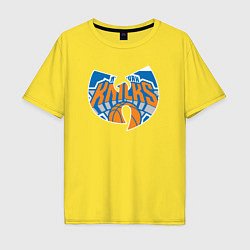 Мужская футболка оверсайз Wu-tang knicks