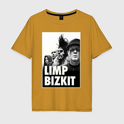 Мужская футболка оверсайз Limp Bizkit all