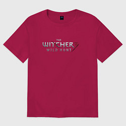 Мужская футболка оверсайз The Witcher 3 logo