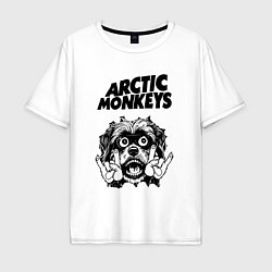 Мужская футболка оверсайз Arctic Monkeys - rock dog