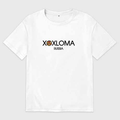 Мужская футболка оверсайз Xoxloma / Белый – фото 1