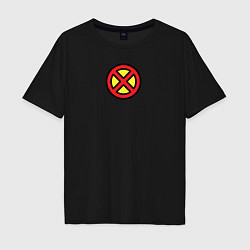 Мужская футболка оверсайз X men logo